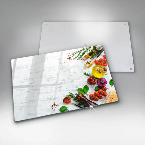 Kitchen worktop saver Vegetables and spices