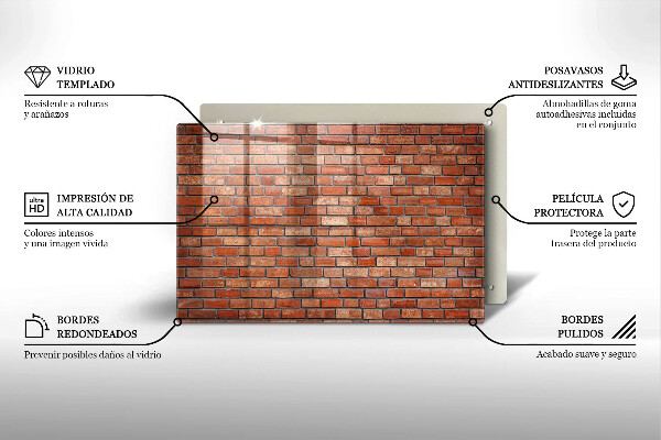 Worktop saver Brick wall