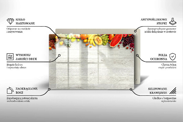 Worktop saver Fruit on the boards