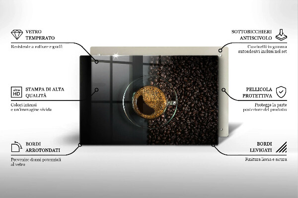 Worktop saver Coffee and grains