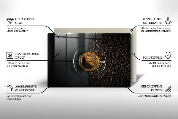 Worktop saver Coffee and grains