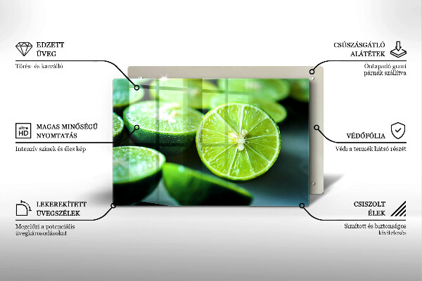 Worktop saver Lime citruses