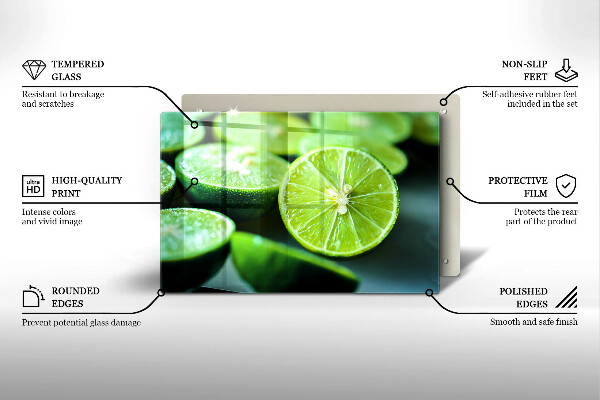 Worktop saver Lime citruses