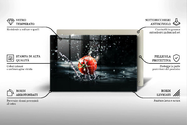 Worktop saver Tomato in water