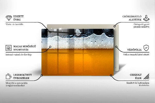 Worktop saver Beer drink foam