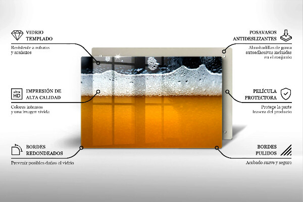 Worktop saver Beer drink foam