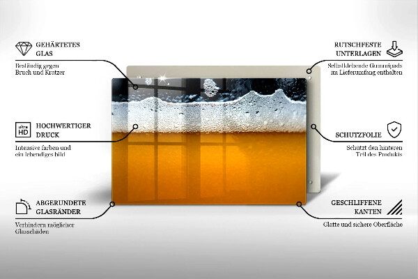 Worktop saver Beer drink foam