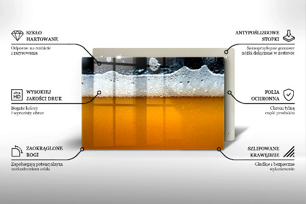 Worktop saver Beer drink foam