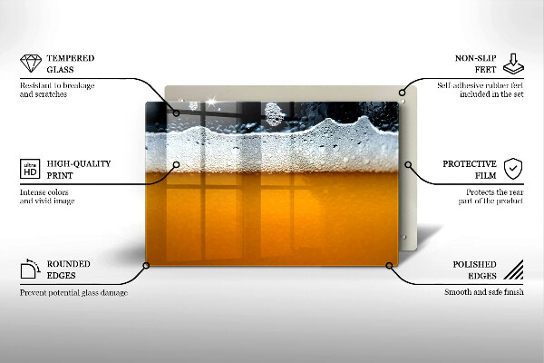 Worktop saver Beer drink foam
