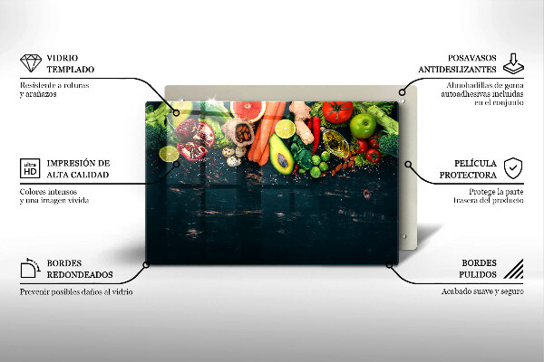 Worktop saver Fruits and vegetables