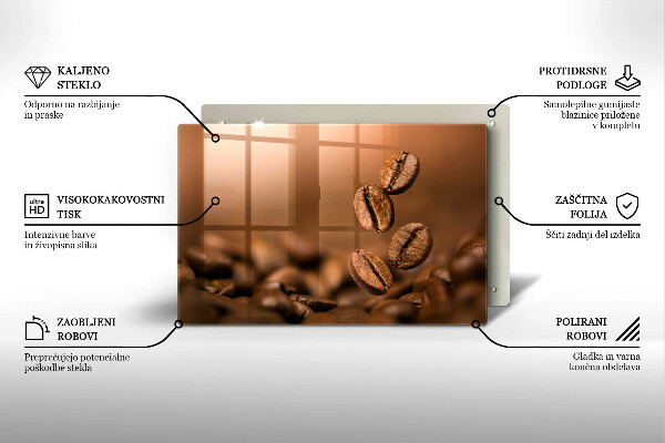 Worktop saver Coffee beans