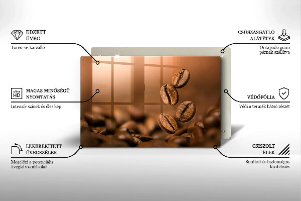 Worktop saver Coffee beans