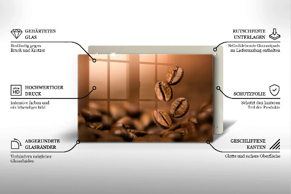 Worktop saver Coffee beans