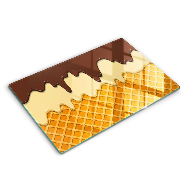 Worktop saver Illustration of ice cream