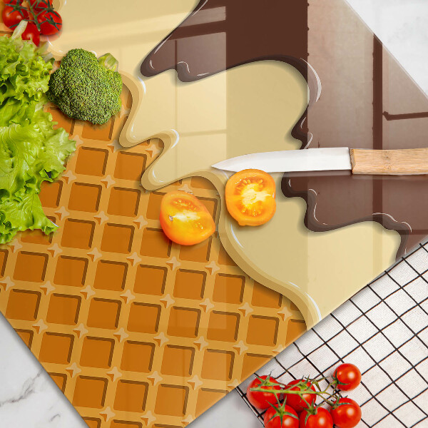 Worktop saver Illustration of ice cream