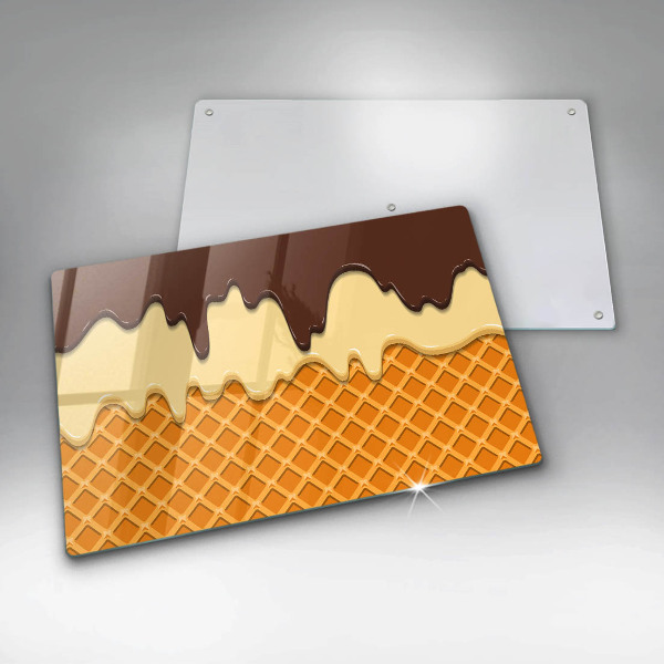 Worktop saver Illustration of ice cream