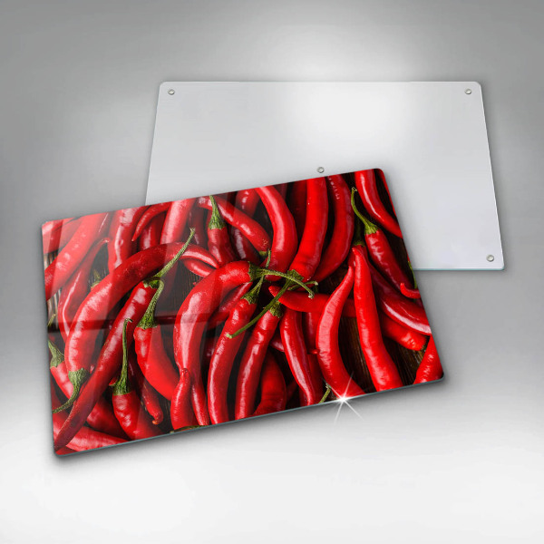 Work surface savers Hot chili peppers