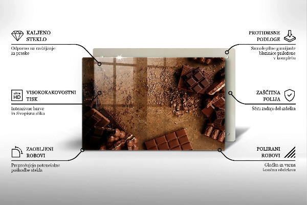 Work surface savers Chocolate sweets