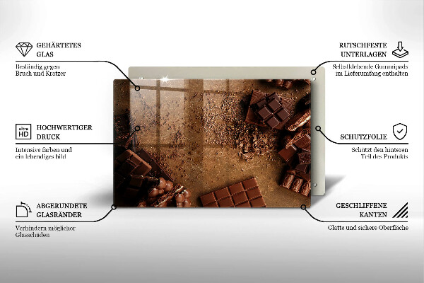 Work surface savers Chocolate sweets