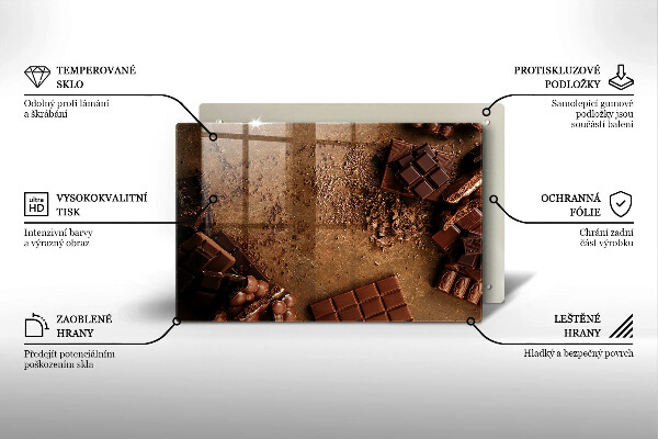 Work surface savers Chocolate sweets