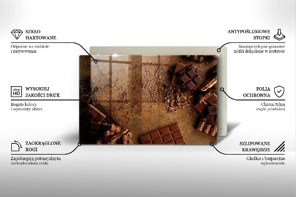 Work surface savers Chocolate sweets