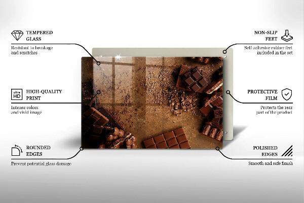 Work surface savers Chocolate sweets