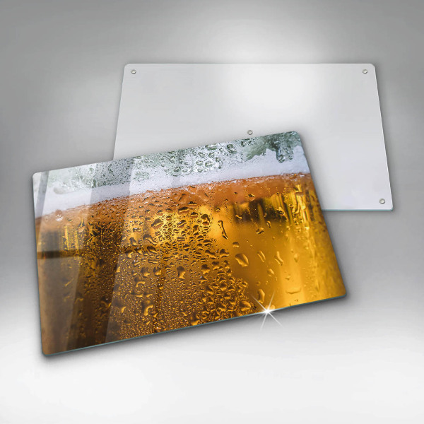 Work surface savers Wet glass of beer