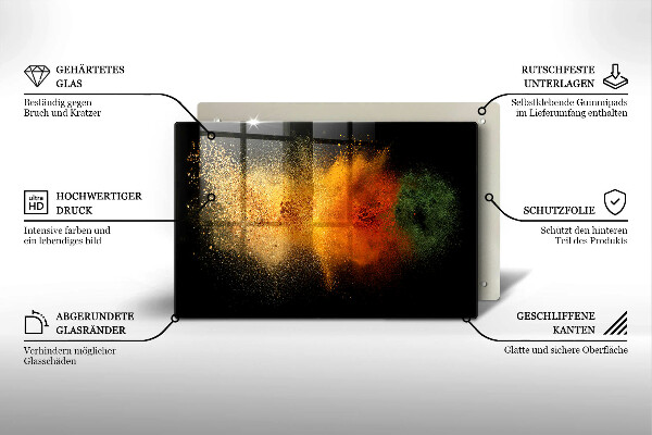 Work surface savers Colorful spices