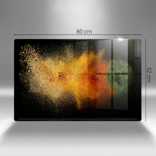 Work surface savers Colorful spices