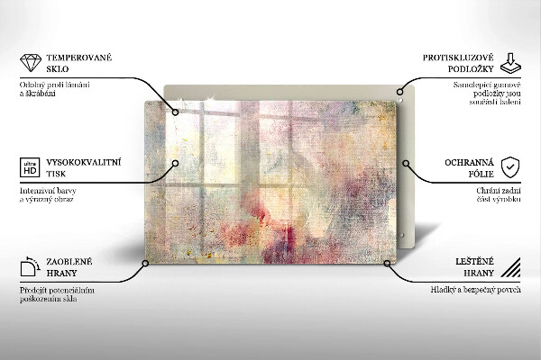 Worktop protector Background of paint texture