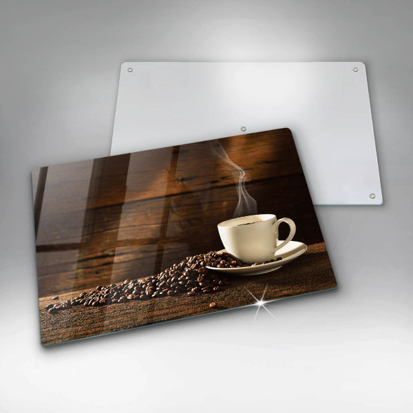Worktop saver Coffee cup wood