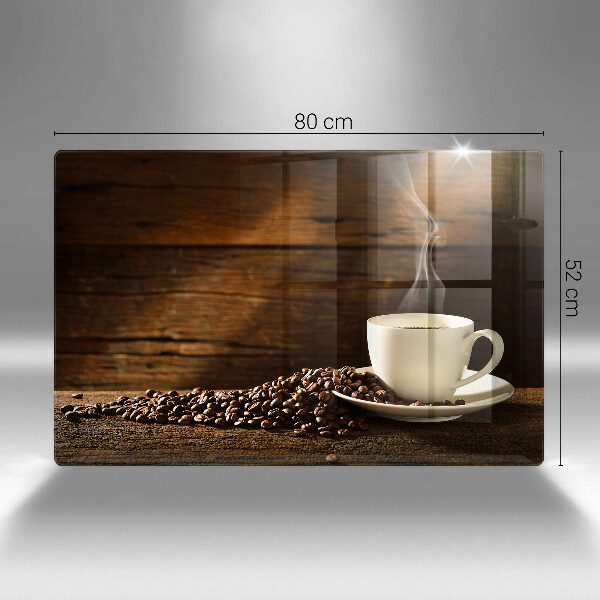 Worktop saver Coffee cup wood