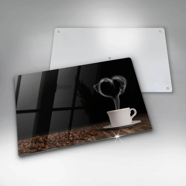 Worktop saver Coffee cup heart