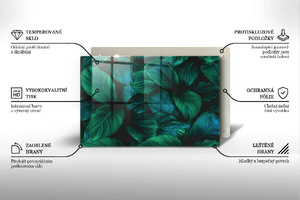 Worktop saver Jungle leaves