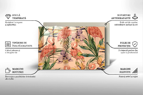 Worktop saver Flaminga illustration