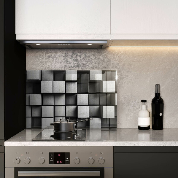 Worktop saver 3D square abstraction