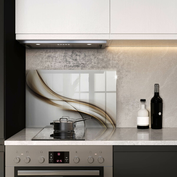 Induction hob protector Mild abstraction lines