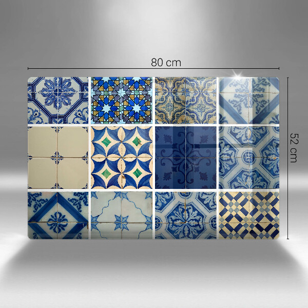 Induction hob protector Decorative tiles