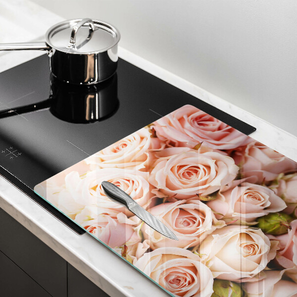 Worktop saver A delicate bouquet of roses