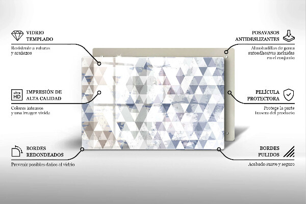 Worktop saver Triangle pattern