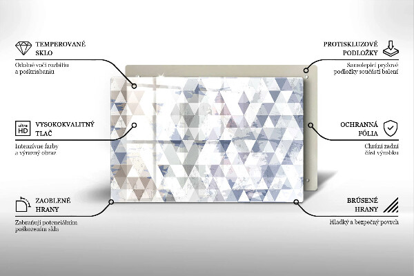 Worktop saver Triangle pattern