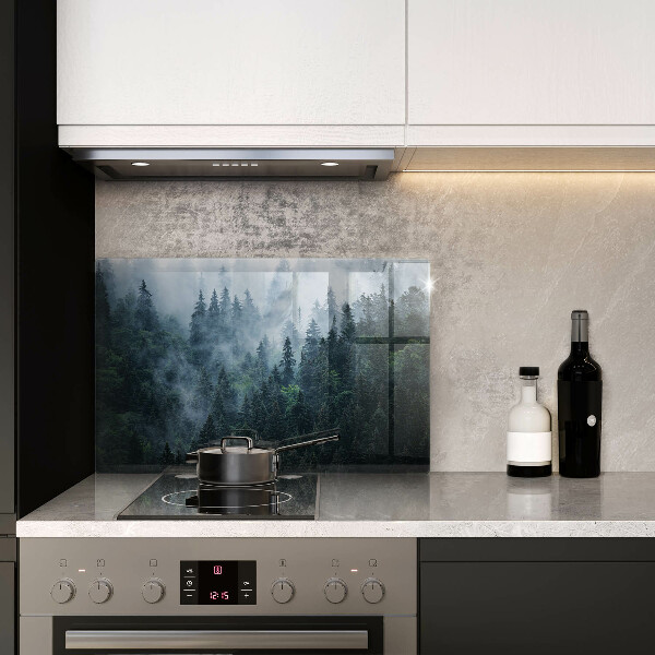 Worktop saver Forest of trees and fog