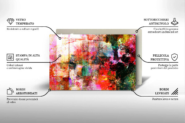 Worktop saver Paint abstraction