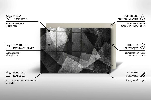 Worktop saver Geometric abstraction
