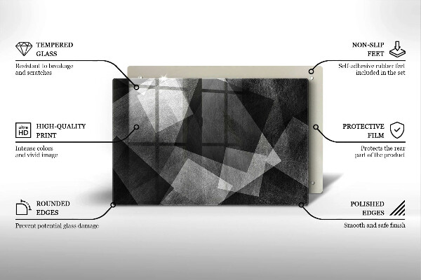 Worktop saver Geometric abstraction