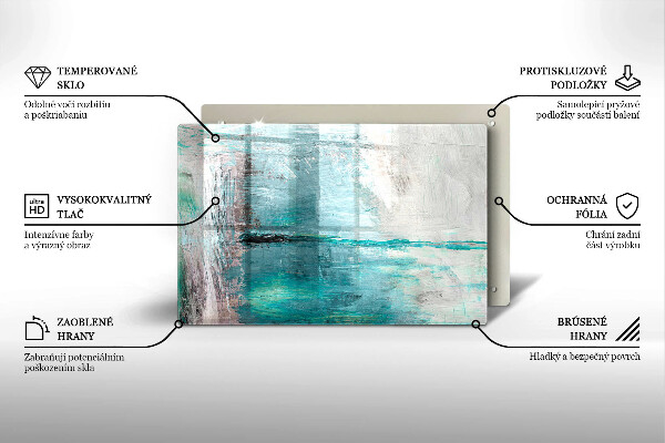 Worktop saver Background paint abstraction