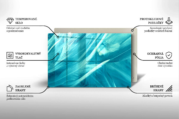 Worktop saver Delicate feathers