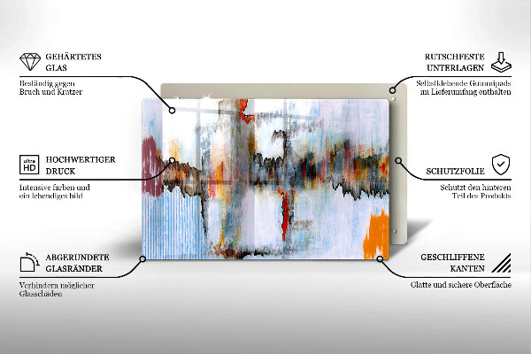 Worktop saver Paints abstraction