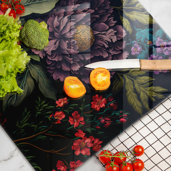 Worktop saver Beautiful flowers