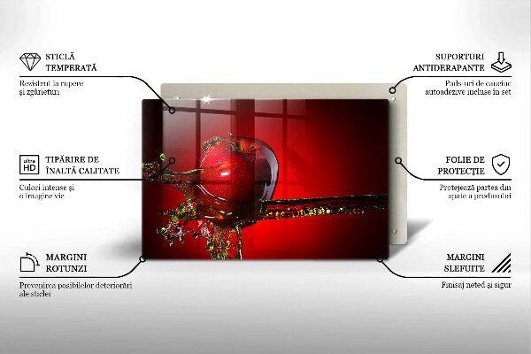 Worktop saver Apple fruit in water